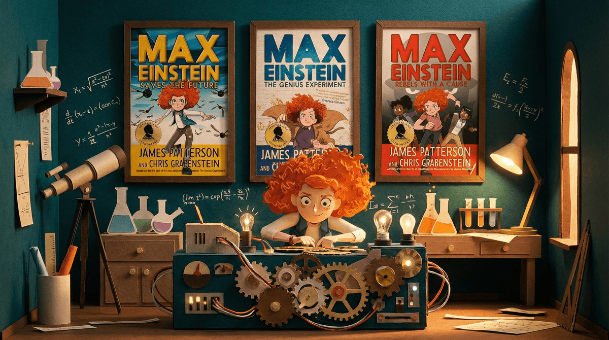 Illustration for Max Einstein: A STEM Adventure Series That Makes Science Cool
