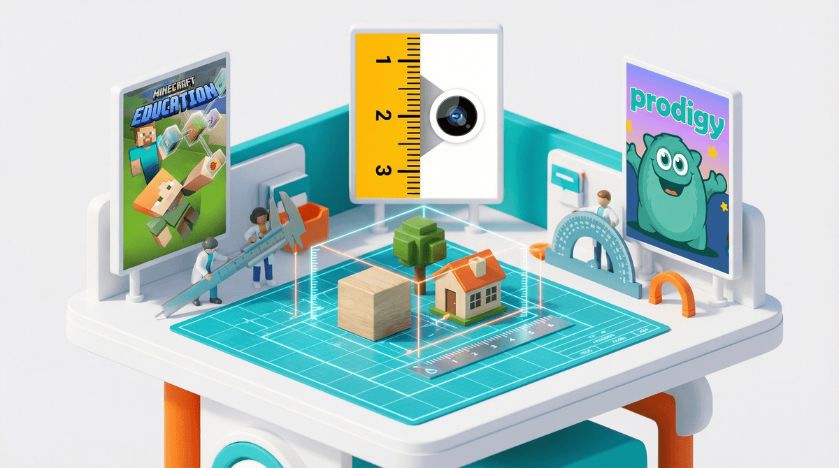 Illustration for Measurement Apps and Games: Are They Teaching Math Skills or Just Busy Work?