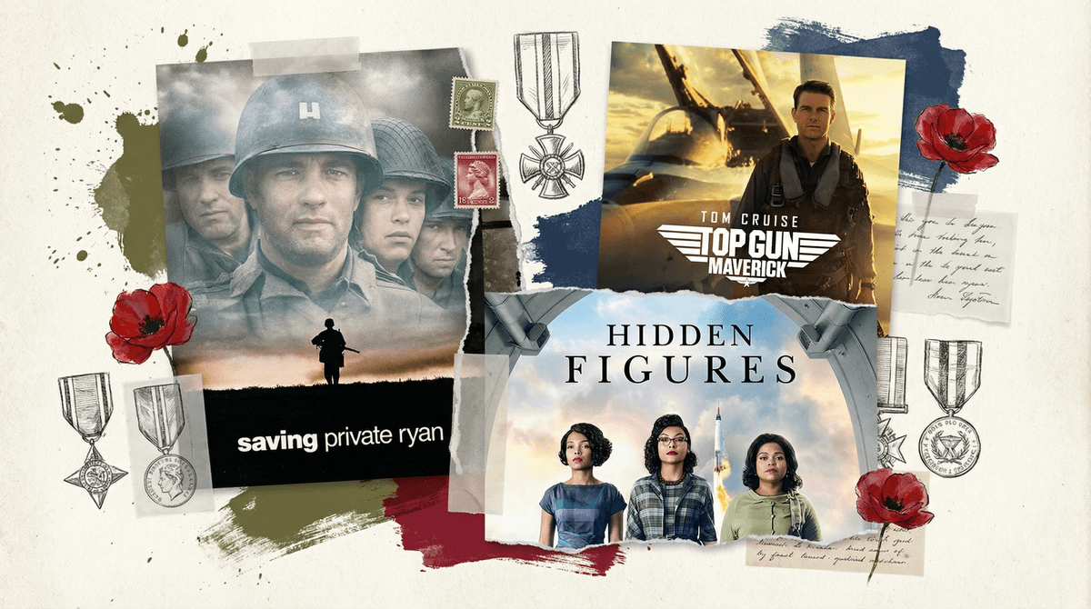 Illustration for Memorial Day Movies: Honoring Service While Navigating War Content with Kids