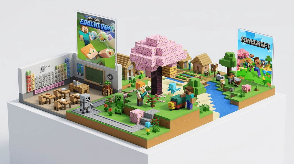 Illustration for Minecraft Education Edition: A Parent's Guide to Classroom Crafting