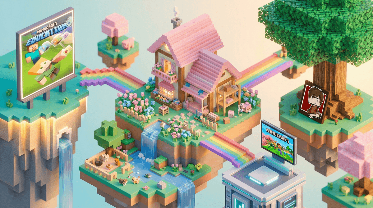 Illustration for Minecraft for 9-Year-Old Girls: A Parent's Guide