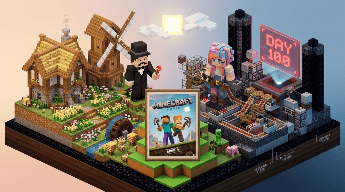 Illustration for From 100 Days to LifeSteal: Navigating the New Minecraft YouTube