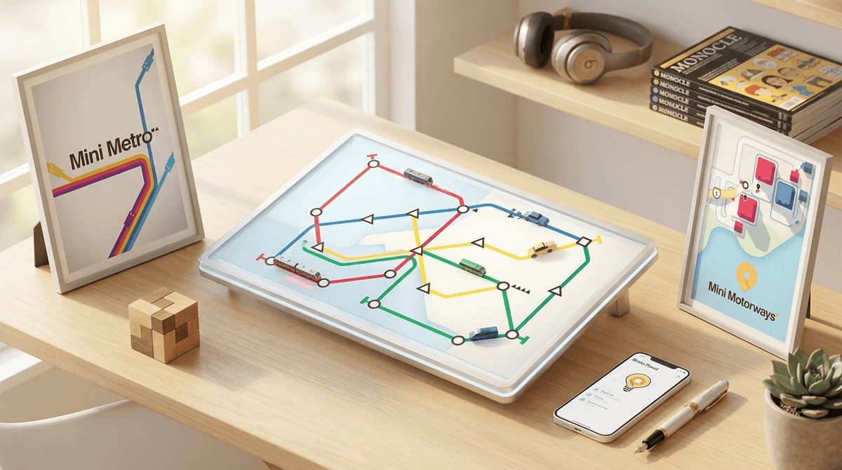 What is Mini Metro? A Parent Guide to This Strategy Game