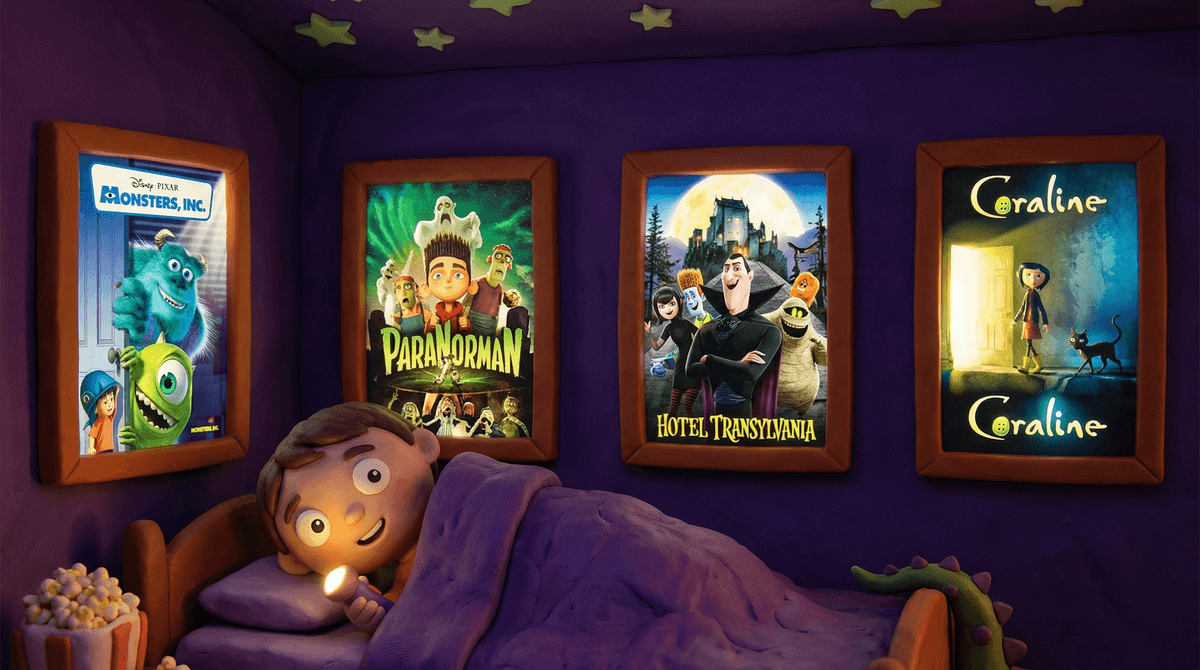 Illustration for Monster Movies for Kids: Finding the Sweet Spot Between Scary and Fun