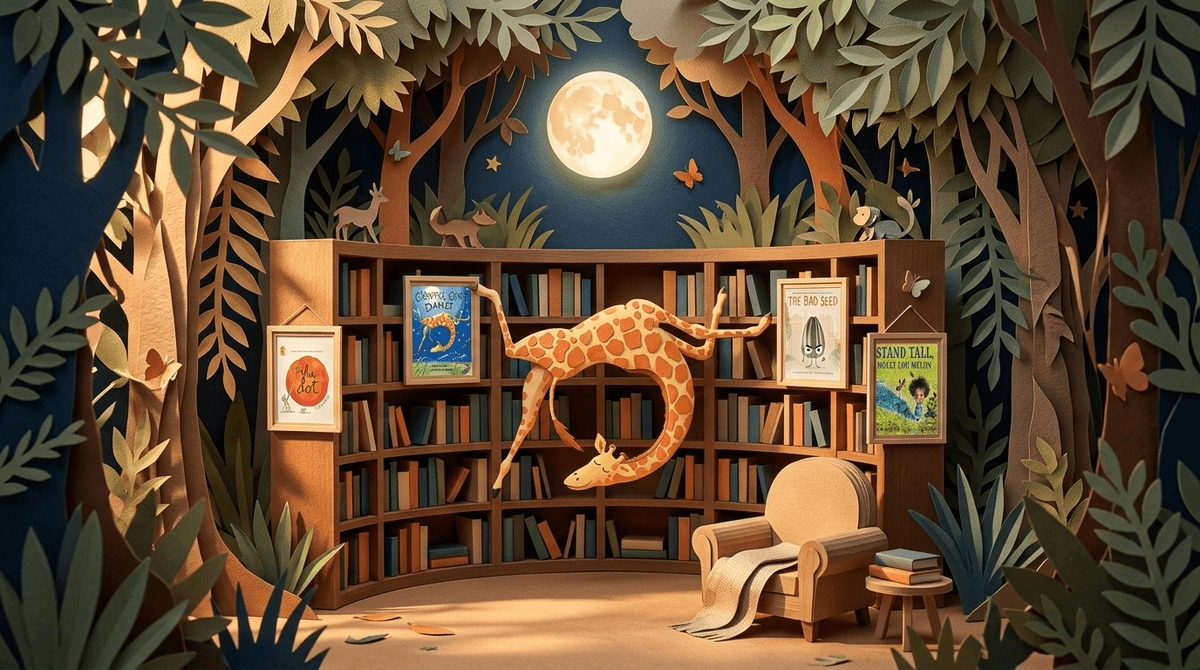 Illustration for Beyond Gerald: More Books Like ‘Giraffes Can’t Dance’ for Confident Kids