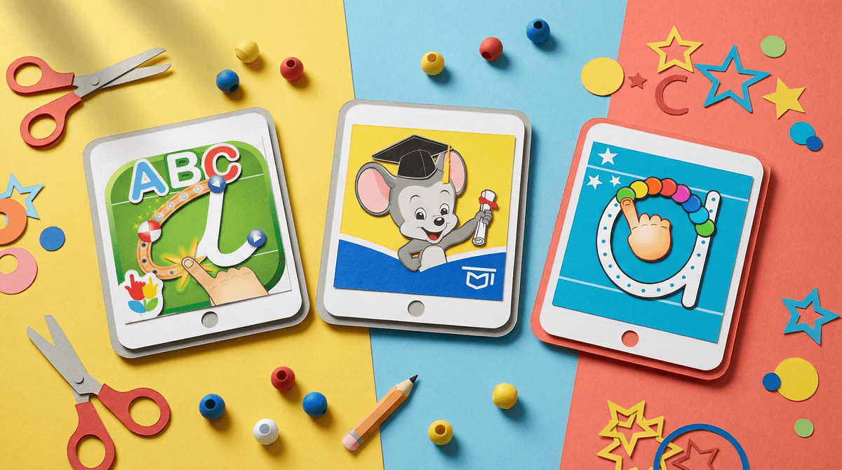 Illustration for Motor Skill Development Apps: Are They Really Helping Your Child's Coordination?