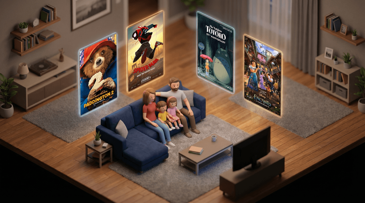 Illustration for Finding Family-Friendly Films: A Parent's Guide to Movie Recommendations