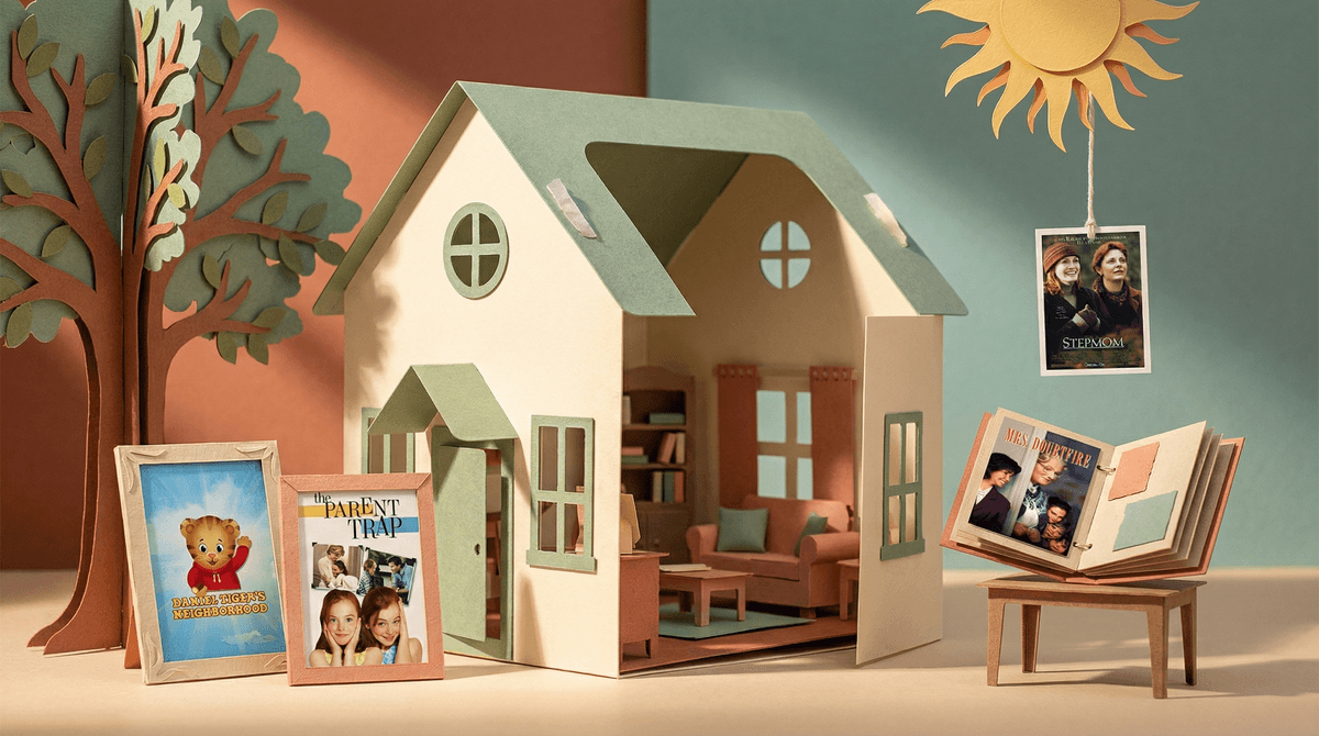 Illustration for Movies About Divorce for Kids: Age-Appropriate Films That Help Children Process Family Changes