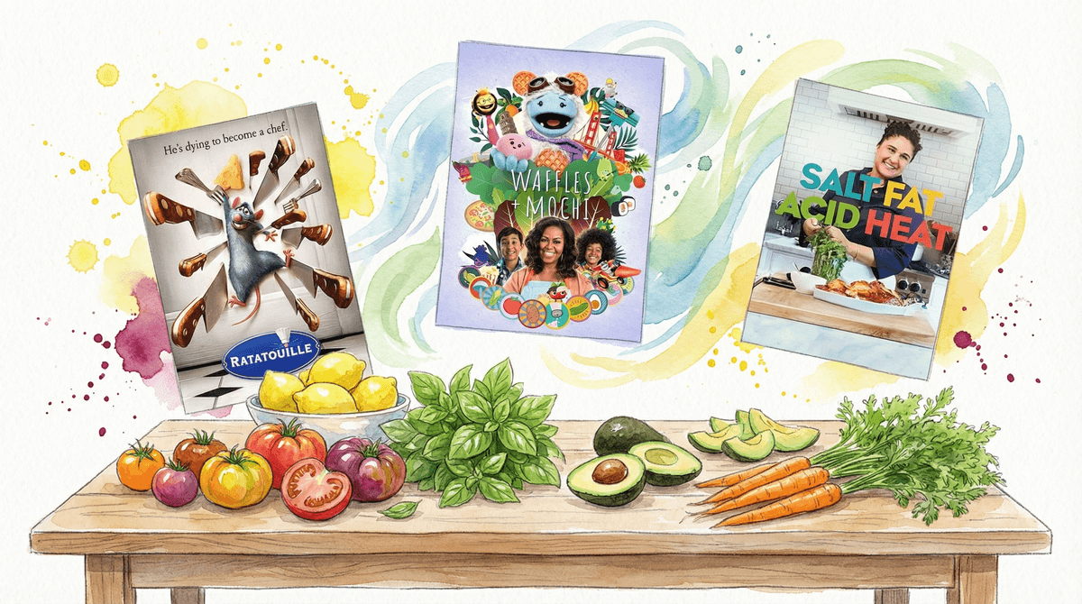 Illustration for Movies and Shows That Make Healthy Eating Actually Look Cool