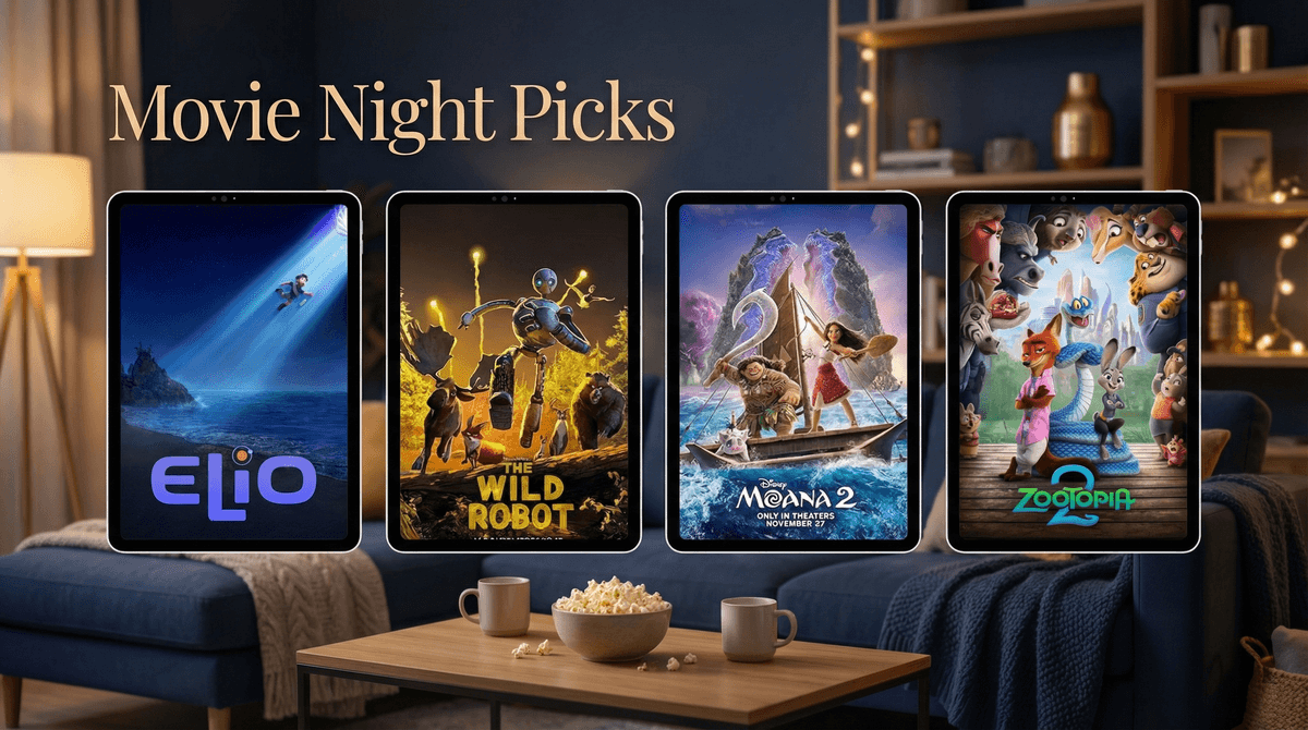 Illustration for The 4-to-9 Gap: Movie Night Picks Your Kids Won't Fight Over