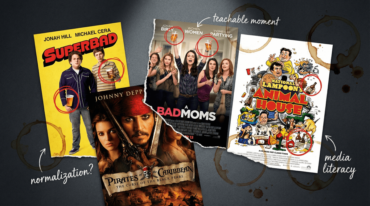 Illustration for Movies That Glorify Drinking: What Parents Should Watch For