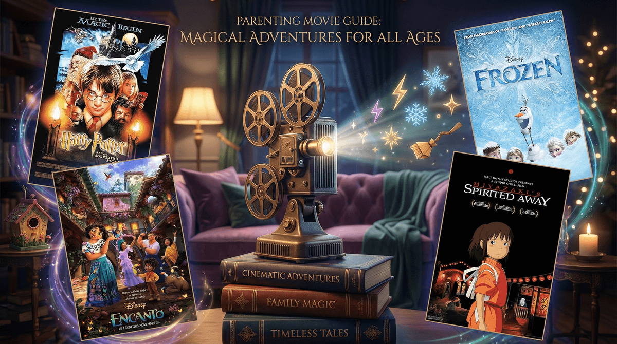 Illustration for Magic Movies for Kids: 25 Enchanting Picks Ranked by Age