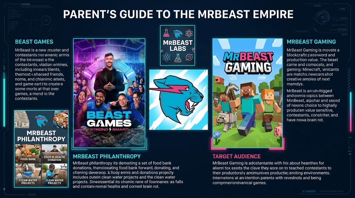 Illustration for MrBeast Age Rating: Is He Appropriate for 10-12 Year Olds?