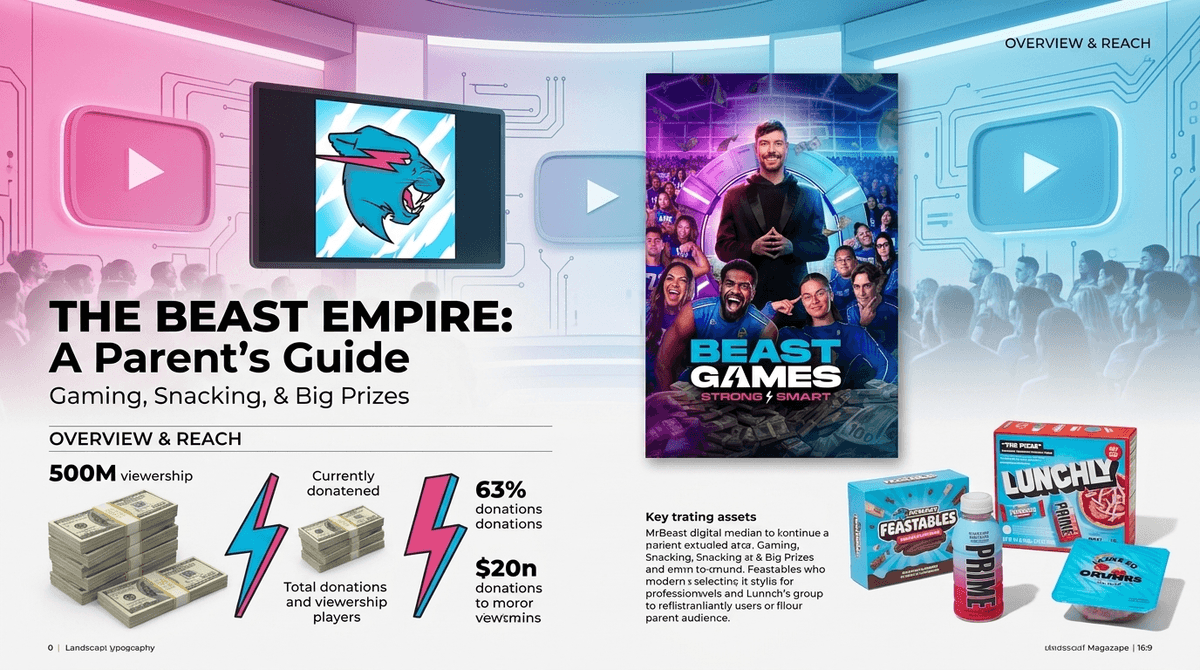 The MrBeast Parent Guide: Philanthropy, Feastables, and the 'Beast Games' Lawsuit