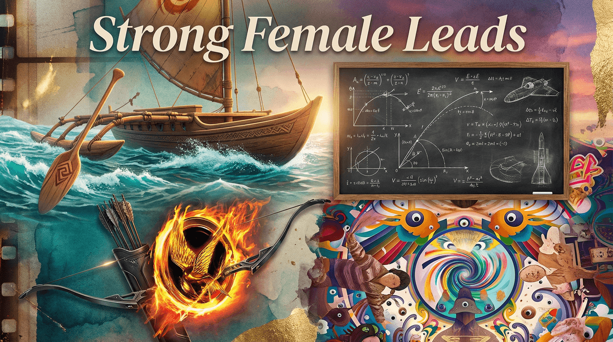 Illustration for 25 Best Movies with Strong Female Leads for Kids