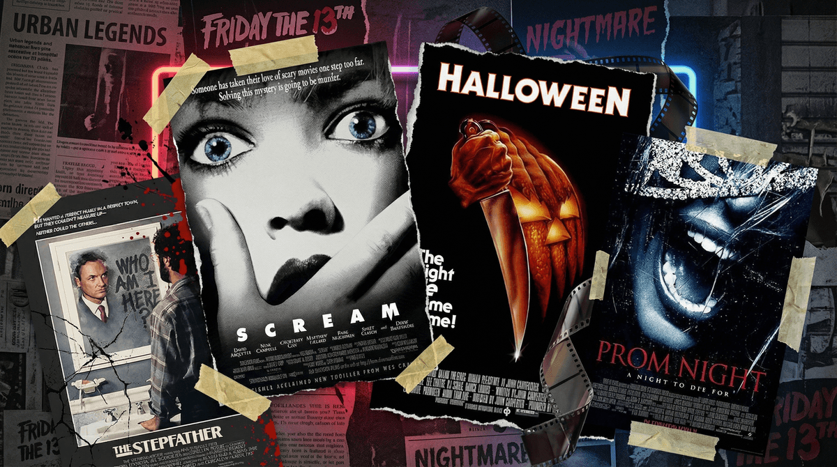 Illustration for Must-See Slashers and Thrillers for Fans of Prom Night and The Stepfather