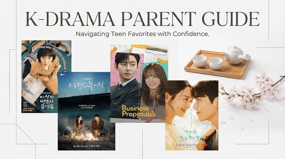 Illustration for Must-Watch K-Dramas for 13-Year-Olds: A Parent's Guide