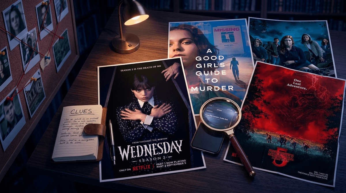 Illustration for Mystery Shows for Teens: What Parents Need to Know Before Hitting Play