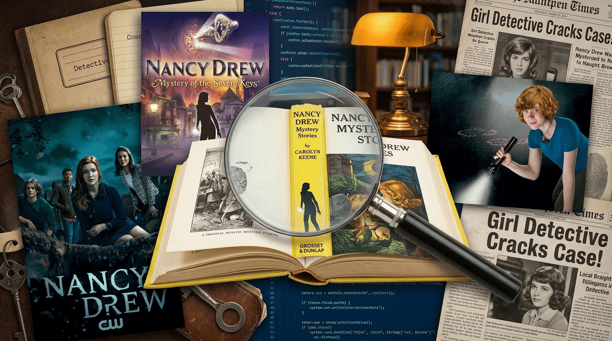 Illustration for Nancy Drew: Solving the Mystery of Modern Reboots
