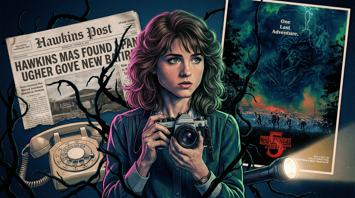 Illustration for Nancy Wheeler: What Parents Should Know About Stranger Things' Teen Hero
