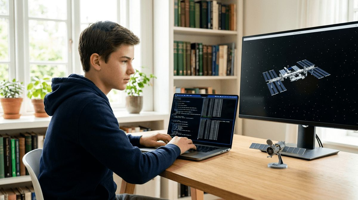 Illustration for Open Source Tool Lets Students Simulate NASA Space Communications
