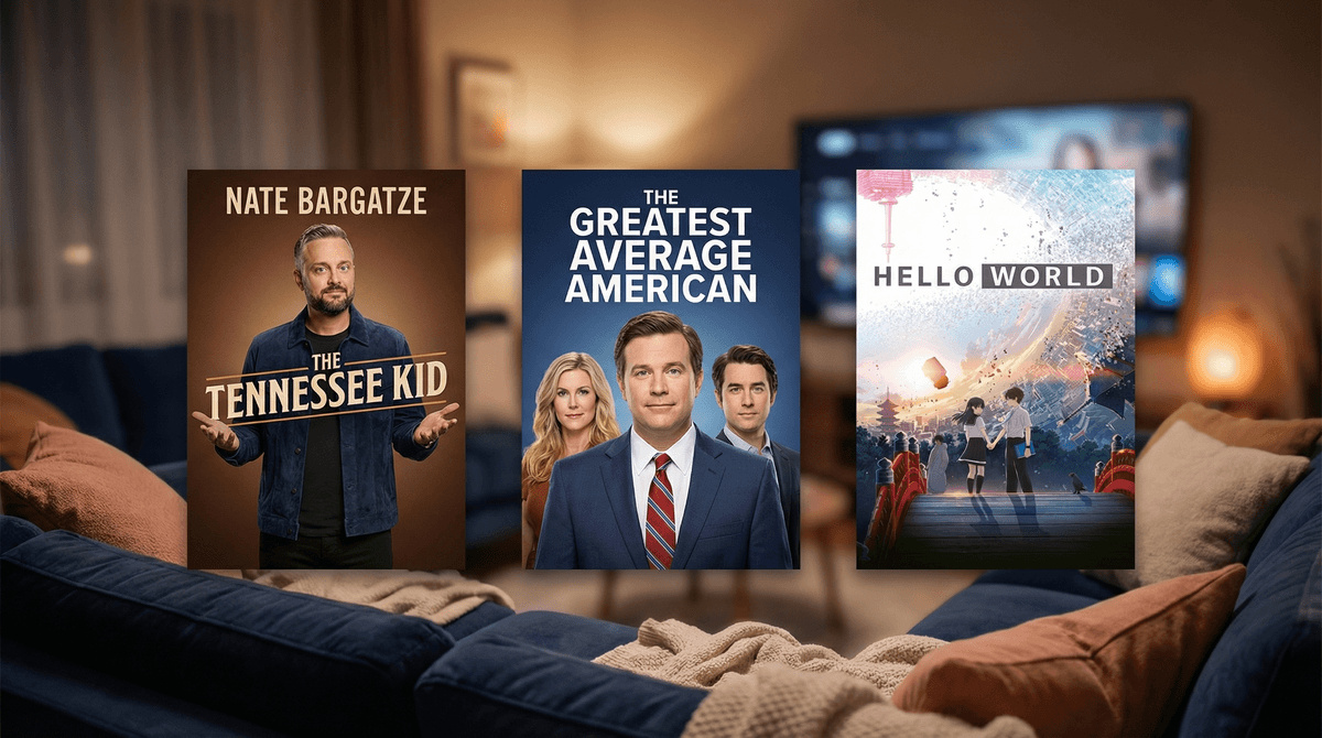 Illustration for Nate Bargatze Comedy Specials: Clean Laughs the Whole Family Can Enjoy
