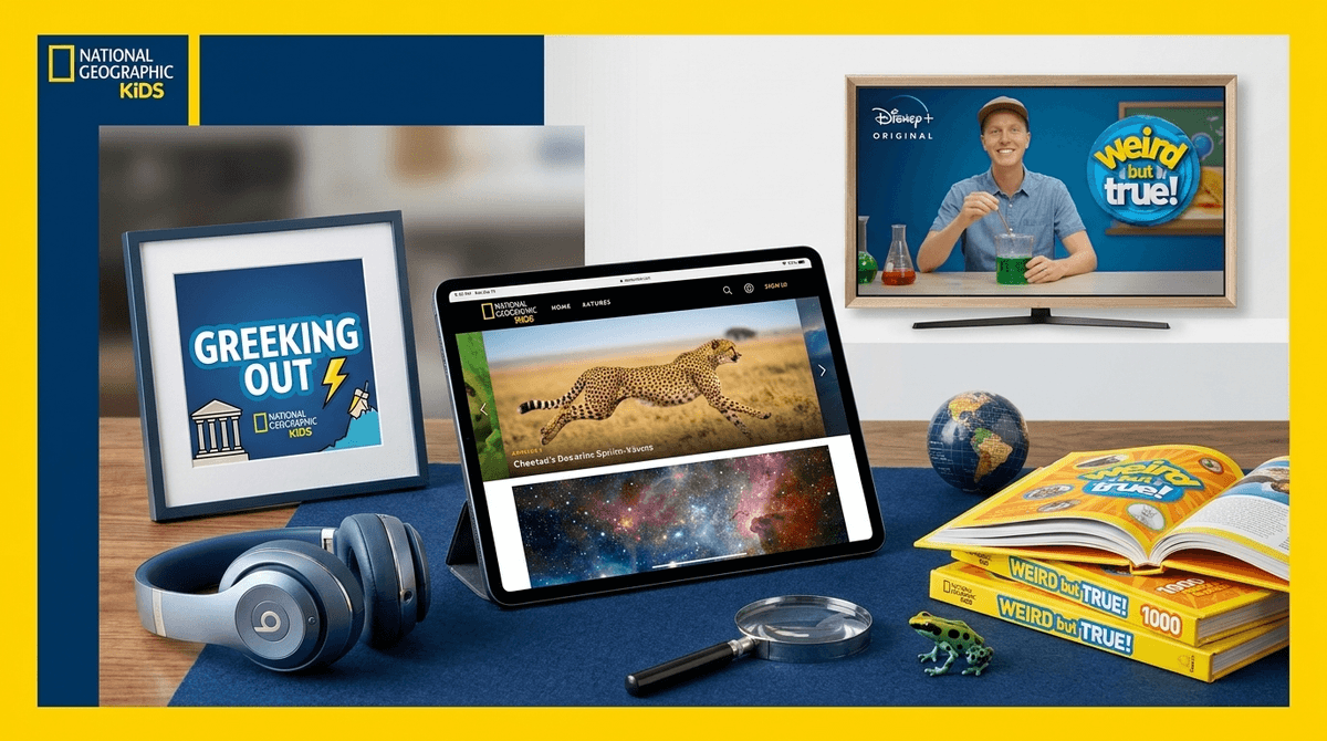 Illustration for National Geographic Kids: Best Science Content for Ages 6-12