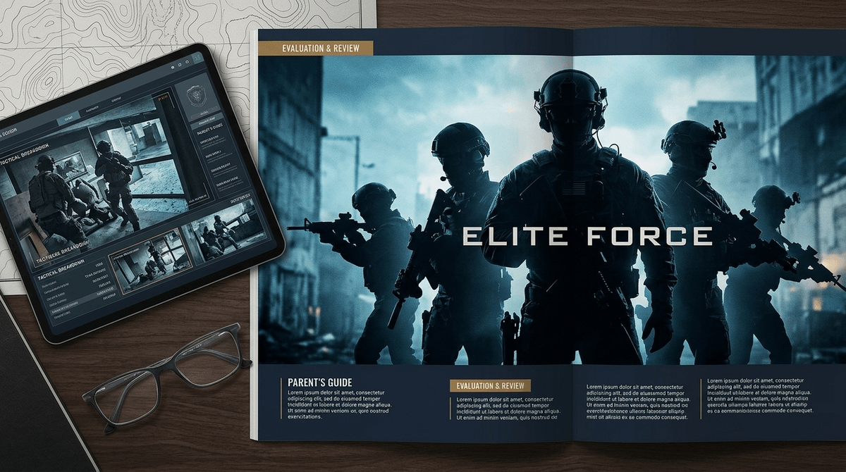 Illustration for Should Your Teen Watch Elite Force?
