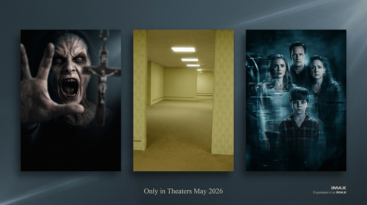 Illustration for May 2026’s New Horror Movies: A Parent’s Guide to ‘The Backrooms’ and More