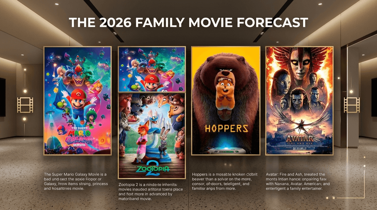 The 2026 Family Movie Forecast: From Zootopia 2 to Fire and Ash