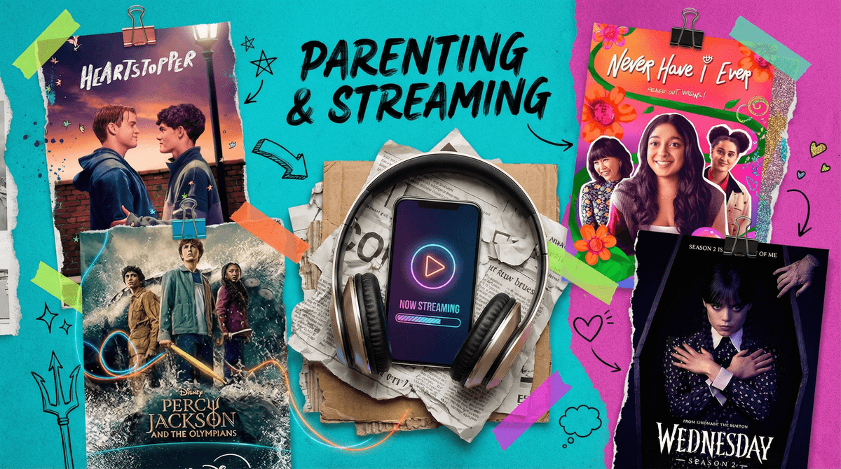 Illustration for New Teen TV Shows: What's Streaming and What Parents Should Know