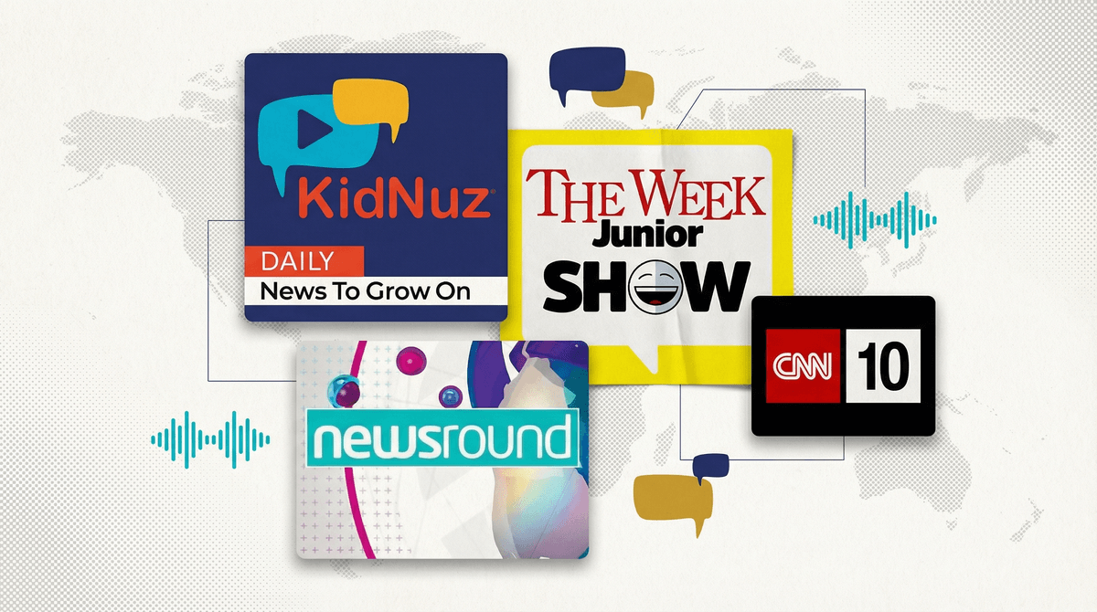 Illustration for News Shows for Kids: Are They Informing or Overwhelming?