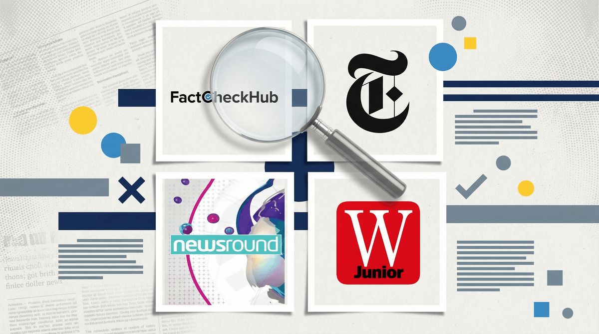 Illustration for News Sources for Kids: Teaching Media Literacy in the Age of Misinformation