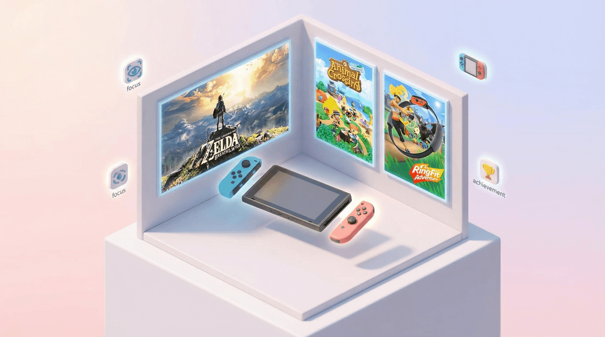 Illustration for Nintendo Switch for Kids with ADHD: What Parents Need to Know