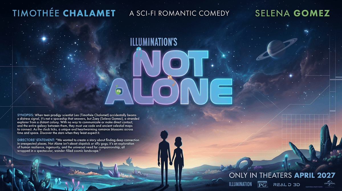 Illustration for Not Alone: Everything Parents Need to Know About Illumination’s Next Big Bet
