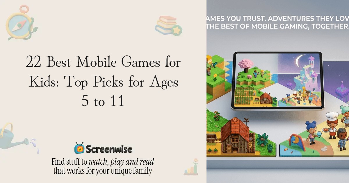22 Best Mobile Games for Kids: Top Picks for Ages 5 to 11 – Guide ...