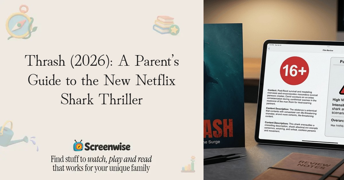 Thrash (2026): A Parent’s Guide to the New Netflix Shark Thriller ...