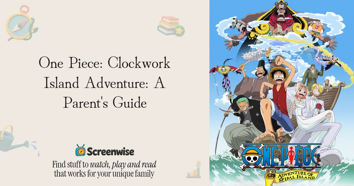 One Piece: Clockwork Island Adventure – WISE Score & Parent Review