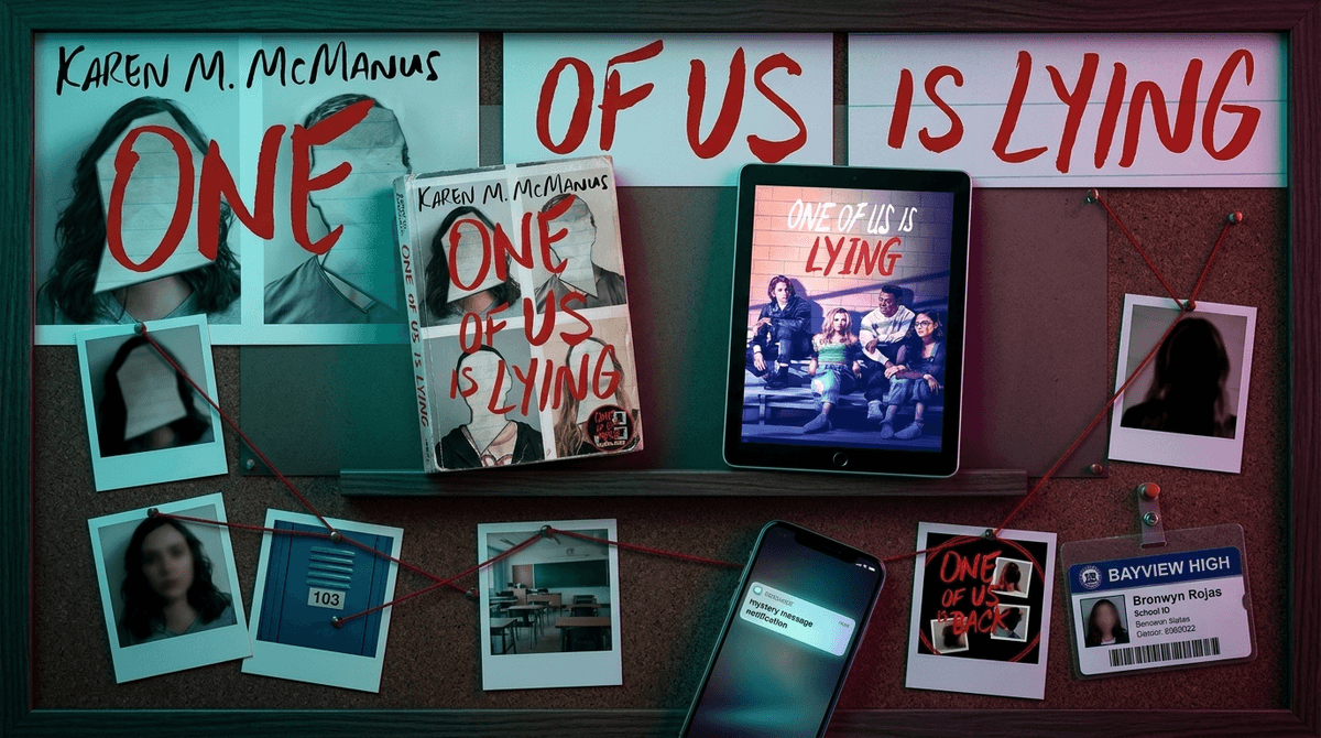 Illustration for Why One of Us Is Lying is Rated TV-MA: Violence and Language