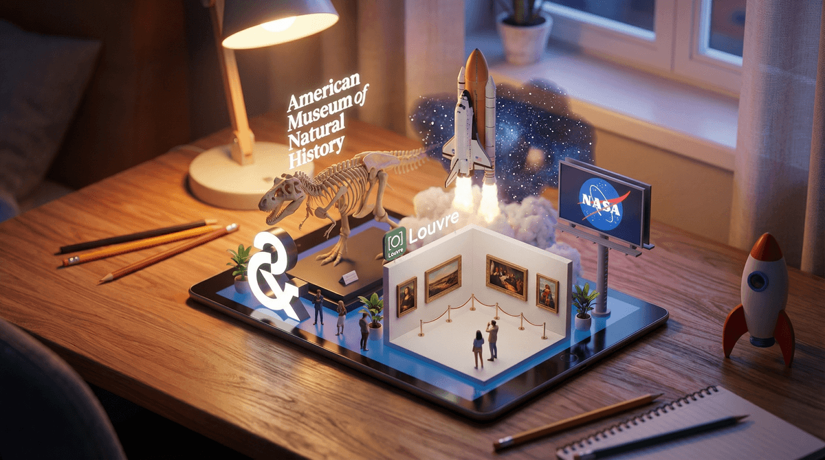 Illustration for Virtual Field Trips: A Parent's Guide to Online Museums for Kids