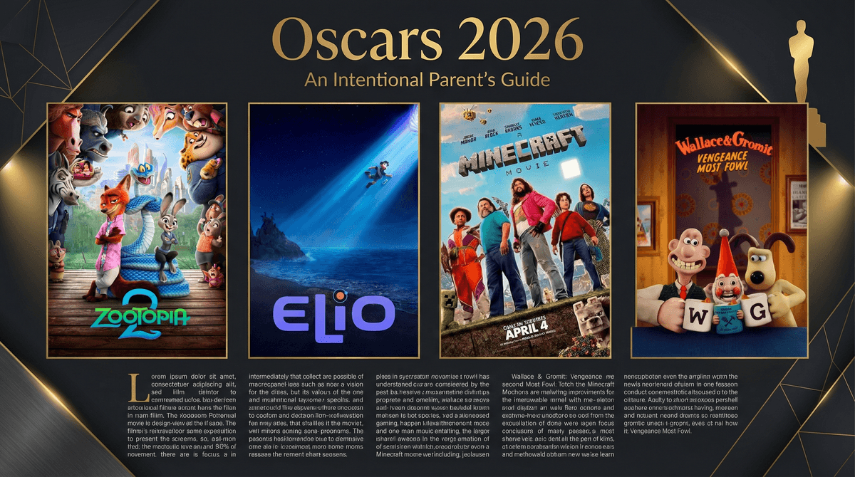 Illustration for Kids Movies Nominated for Oscars 2026: The Family Guide