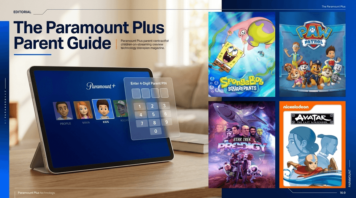 Paramount Plus Parents Guide: How to Set Up Kids Mode Safely