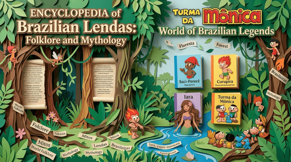 Illustration for 12 Brazilian Folklore Stories: The Bilingual Legends Actually Worth Your Time