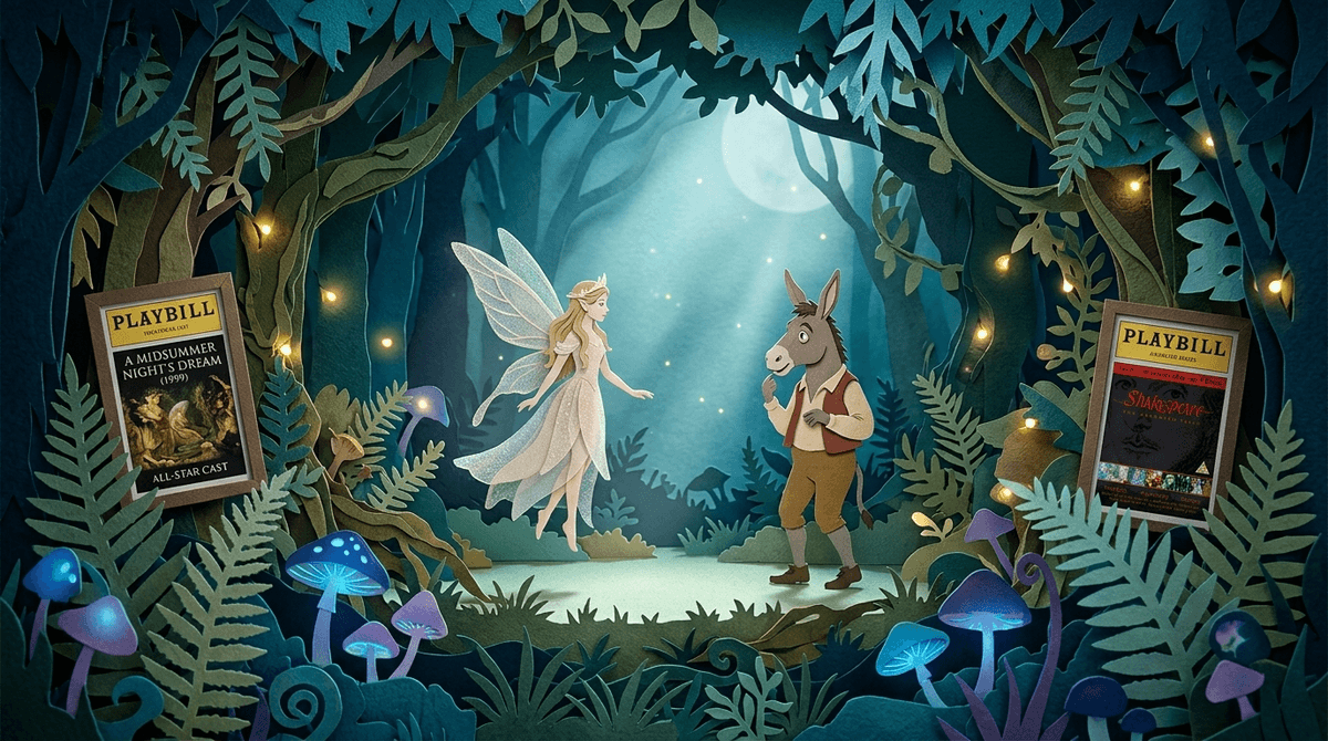 Illustration for Shakespeare Without the Slog: A Parent’s Guide to A Midsummer Night’s Dream
