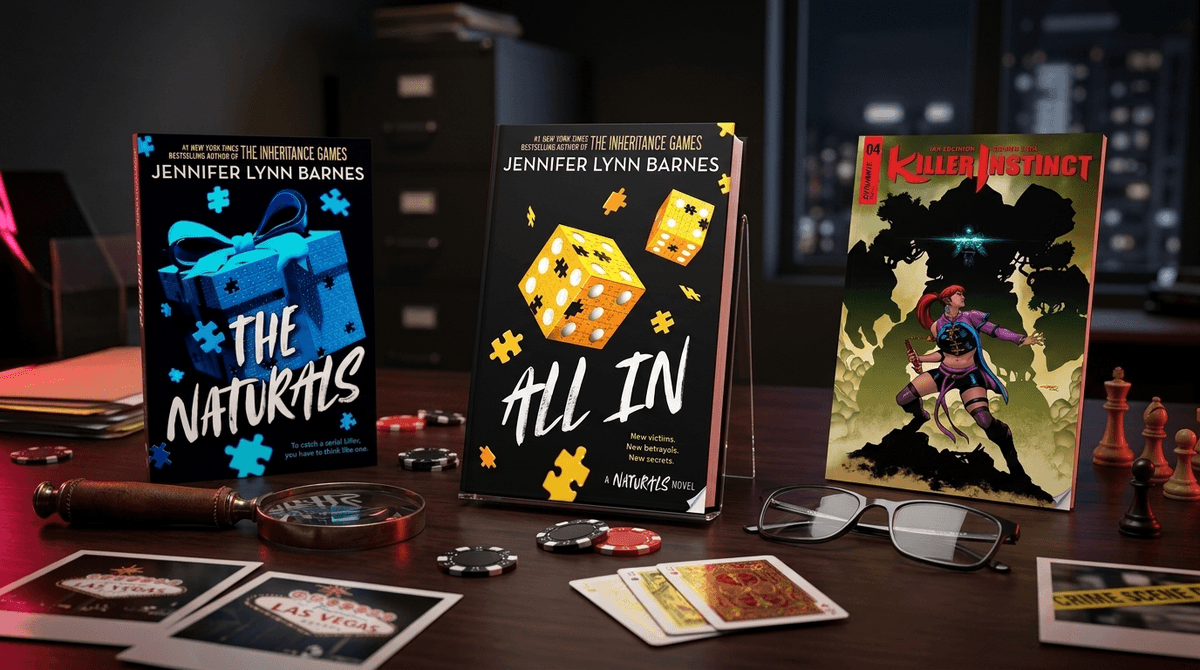 Illustration for All In (The Naturals #3): Is This Serial Killer Thriller Too Dark for Your Teen?