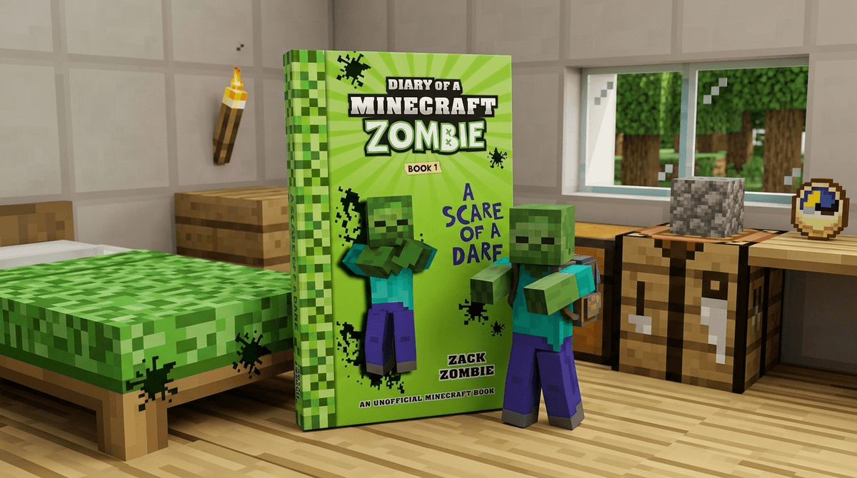 Illustration for Does Diary of a Minecraft Zombie Actually Count as Reading?