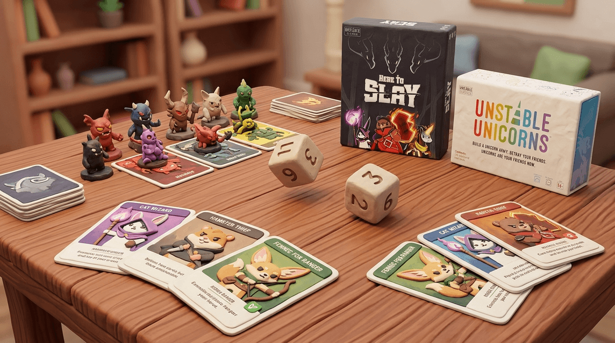 Here to Slay: The Adorable Way to Ruin Family Game Night