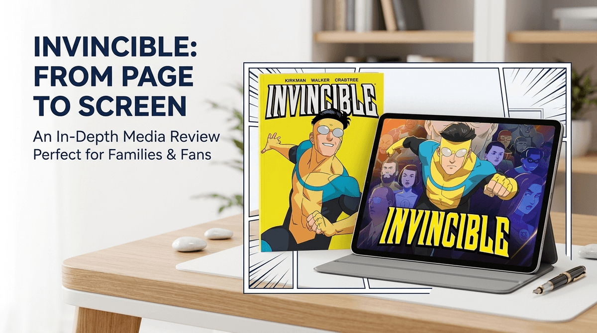 Illustration for Invincible: The 'Entry-Level' Superhero Comic That Definitely Isn't for Kids