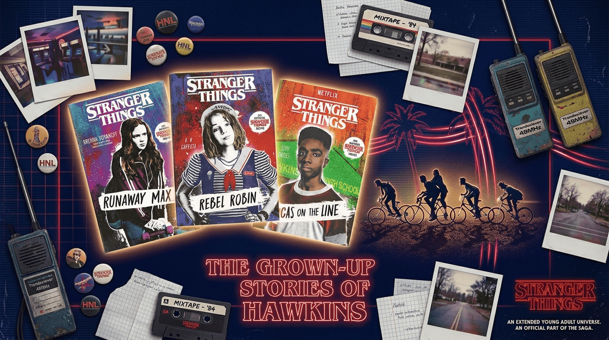 Illustration for Stranger Things: Are the Official Prequel Novels Too Dark for Middle Schoolers?
