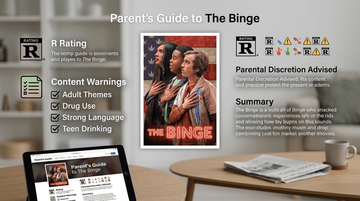 Illustration for "The Binge": The Purge Parody Where Getting Wasted Is Legal